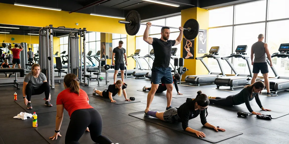 Deus Medical Produkte zur Steigerung der Fitness im modernen Fitnessstudio.