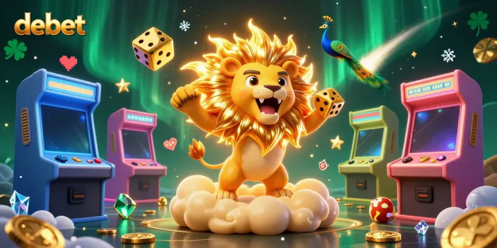 Engage with debet’s colorful casino experience, featuring thrilling characters and vibrant game elements.