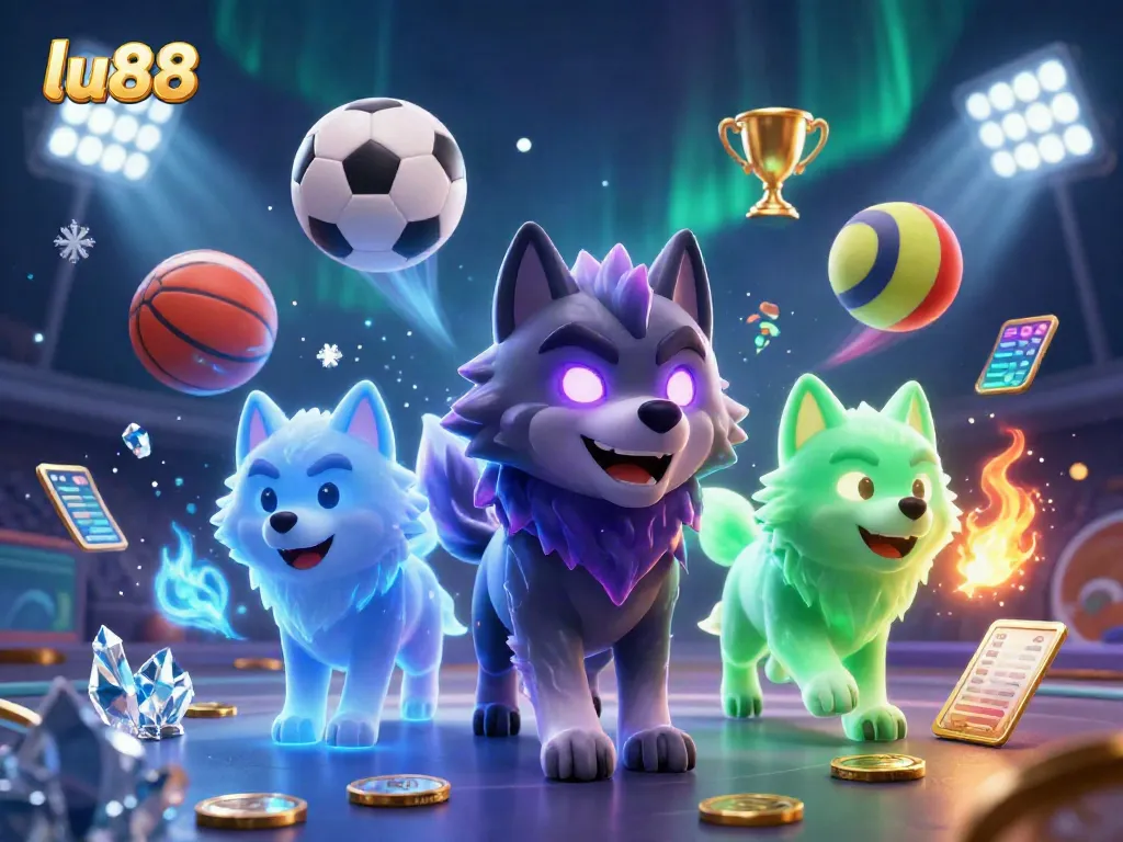 Engage with exciting lu88 gaming moments featuring dynamic characters and sports elements.
